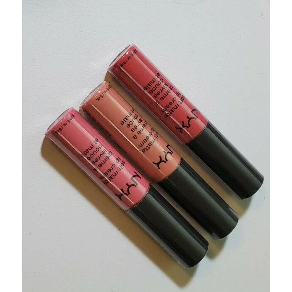 NYX LOT Soft Matte Lip Cream in Sao Paolo, Milan & Stockholm